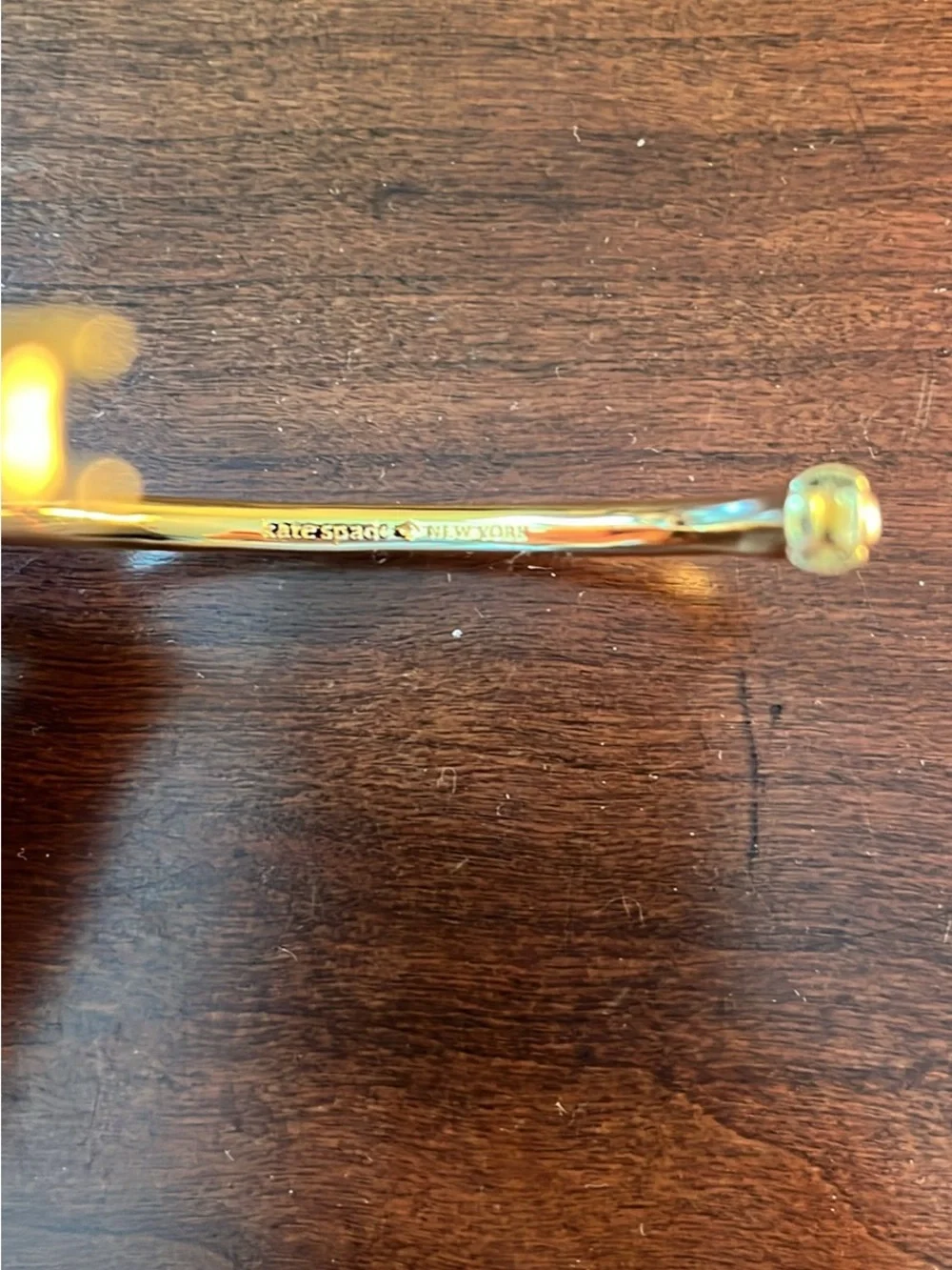 kate spade Gold Knot Bangle Bracelet